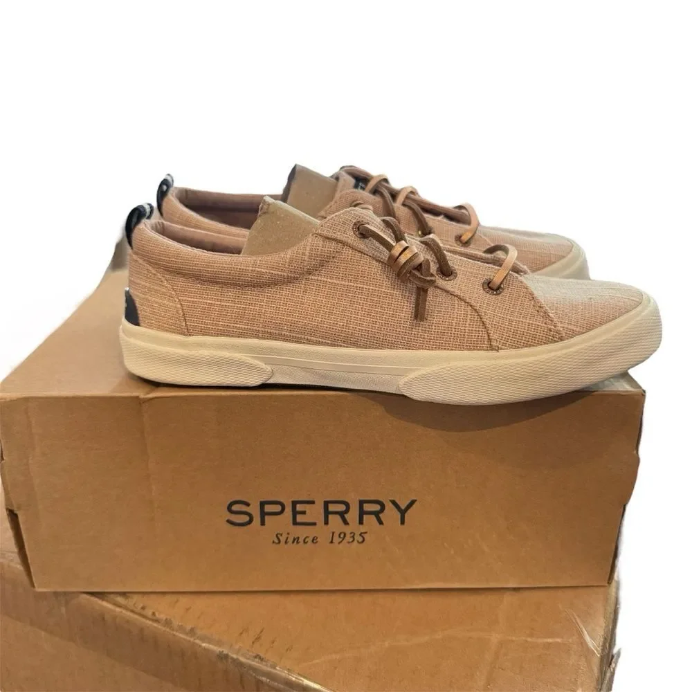 Sperry Women’s Pier Wave Ltt Shimmer Sneaker Size 6.5 Wide